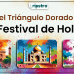 Tour del Triángulo Dorado con el Festival de Holi: Viaje Inolvidable