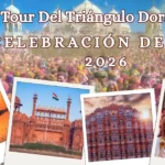 Tour del Triángulo Dorado con celebración de Holi 2026